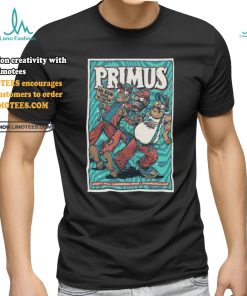 Official Primus Aug 5, 2024 Blossom Music Center Cuyahoga Falls, OH Poster shirt