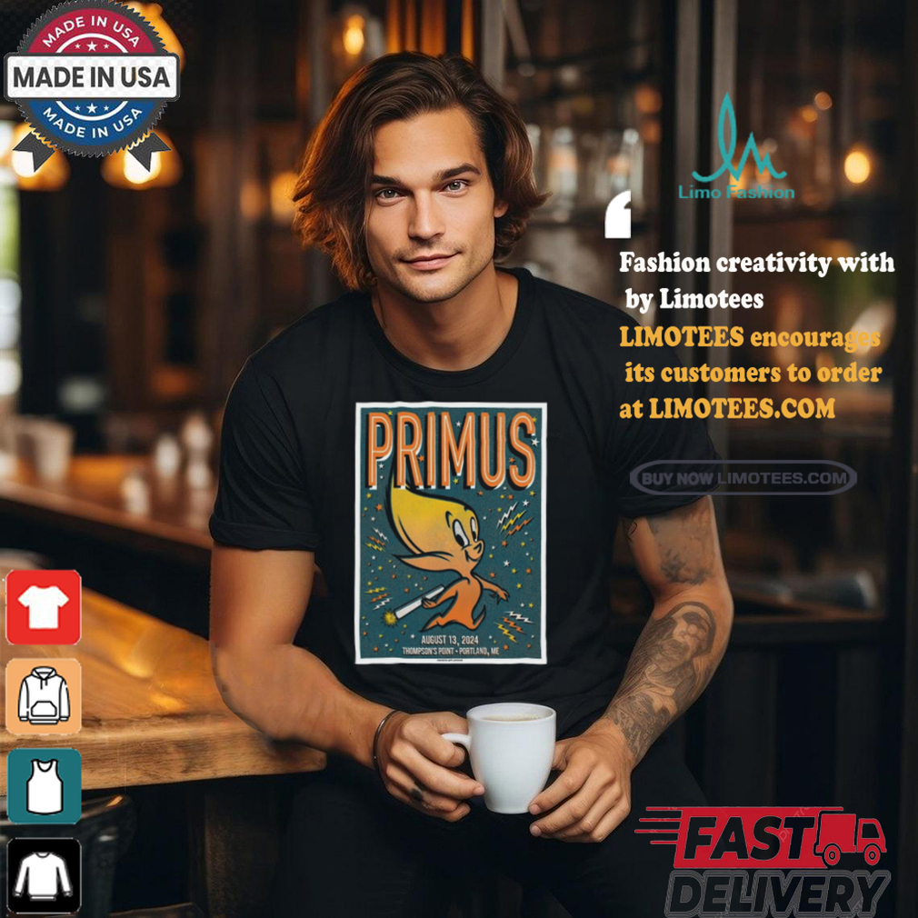 Official Primus August 13 2024 Thompsons Point In Portland ME Poster Shirt Official Primus August 13 2024 Thompsons Point In Portland ME Poster Shirt