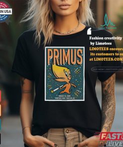 Official Primus August 13 2024 Thompsons Point In Portland ME Poster Shirt