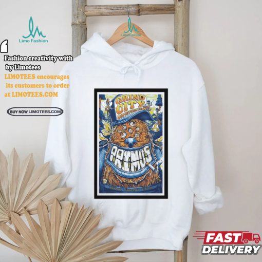 Official Primus Grind City Amphitheater Memphis TN August 20 2024 Poster T Shirt