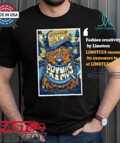 Official Primus Grind City Amphitheater Memphis TN August 20 2024 Poster Unisex T Shirt, hoodie, sweater, long sleeve and tank top Official Primus Grind City Amphitheater Memphis TN August 20 2024 Poster Unisex T Shirt