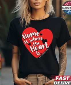 Official RMH Cincinnati Home is Where the Heart Is Ronald McDonald House t shirt