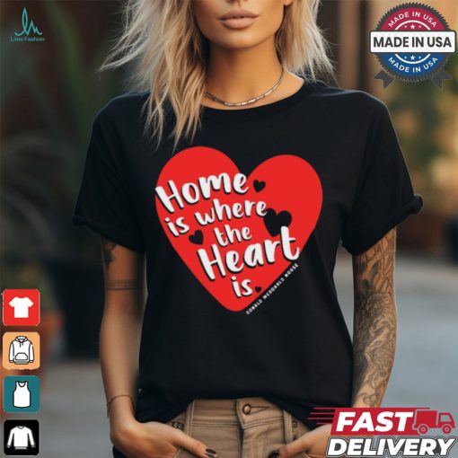 Official RMH Cincinnati Home is Where the Heart Is Ronald McDonald House t shirt