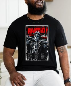 Official Rancid 2024 Tour Poster shirt