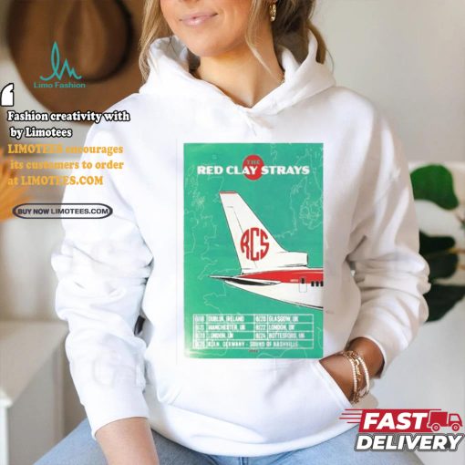 Official Red Clay Strays X Soundwaves Creative Tour 2024 Poster T Shirt