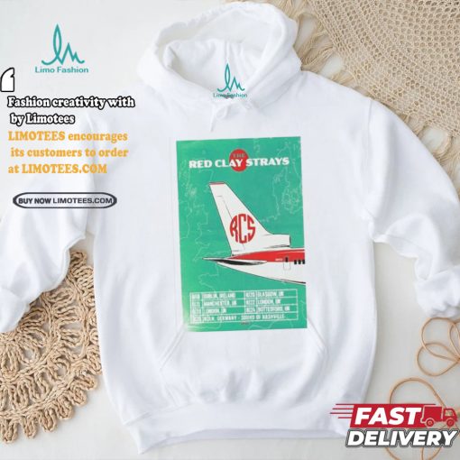 Official Red Clay Strays X Soundwaves Creative Tour 2024 Poster T Shirt