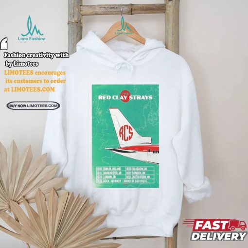 Official Red Clay Strays X Soundwaves Creative Tour 2024 Poster T Shirt