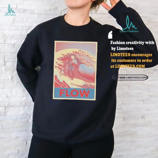 Official Red Wave Flow Tim Walz Tampons Feminist Shirt