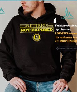 Official Retired Not Expired Soldier For Life T Shirt