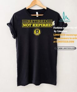 Official Retired Not Expired Soldier For Life T Shirt