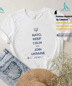 Official Richard woodruff nato keep calm and join Ukraine T shirt