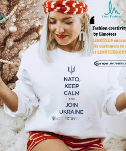 Official Richard woodruff nato keep calm and join Ukraine T shirt