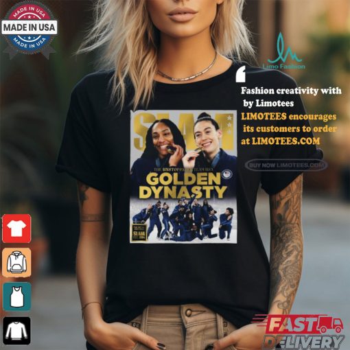 Official SLAM USA Women’s Basketball Golden Dynasty Shirt