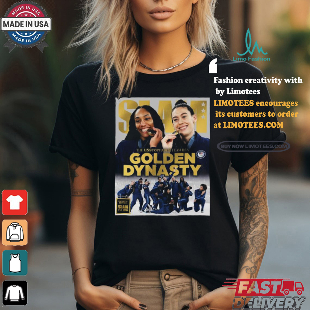 Official SLAM USA Women’s Basketball Golden Dynasty Shirt Official SLAM USA Women’s Basketball Golden Dynasty Shirt
