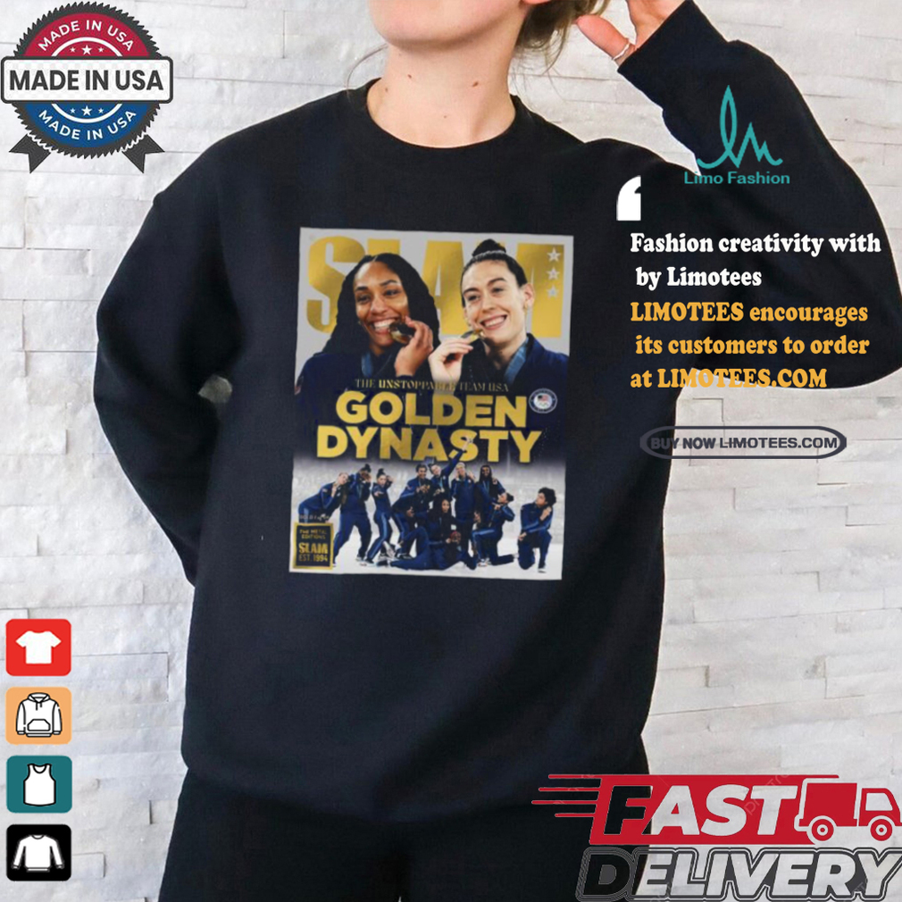 Official SLAM USA Women’s Basketball Golden Dynasty Shirt Official SLAM USA Women’s Basketball Golden Dynasty Shirt