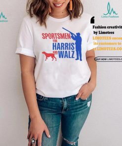 Official SPORTSMEN FOR HARRIS AND WALZ 2024 T Shirt