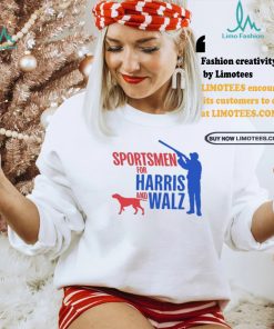 Official SPORTSMEN FOR HARRIS AND WALZ 2024 T Shirt