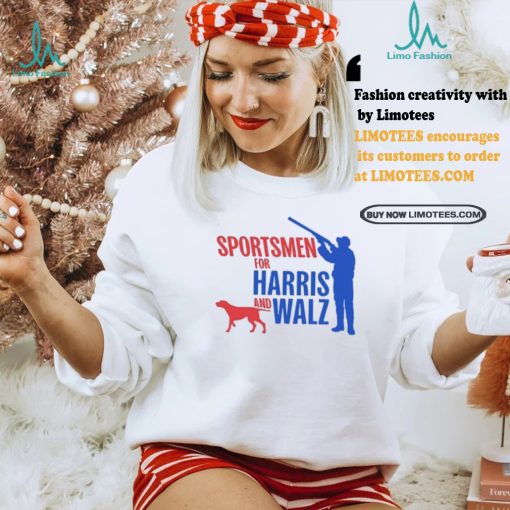 Official SPORTSMEN FOR HARRIS AND WALZ 2024 T Shirt