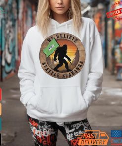 Official Seattle Seahawks 12 We Believe Bigfoot 2024 Shirt