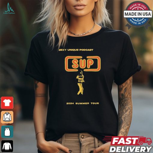 Official Sexy Unique Podcast Summer 2024 Tour Shirt