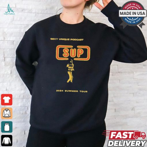 Official Sexy Unique Podcast Summer 2024 Tour Shirt