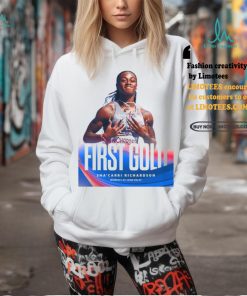 Official Sha’Carri Richardson Team USA Women’s 4x100M Relay First Gold Medal Paris Olympic 2024 Poster t shirt