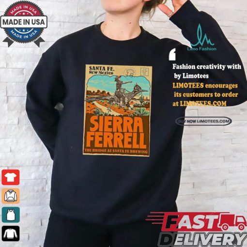 Official Sierra Ferrell August 18 2024 Santa Fe, NM Tour Poster Shirt