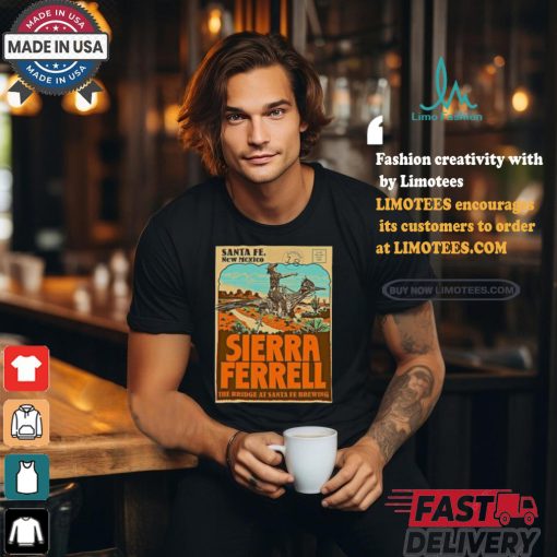 Official Sierra Ferrell August 18 2024 Santa Fe, NM Tour Poster Shirt