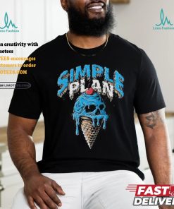 Official Simple plan north American tour 2024 shirt