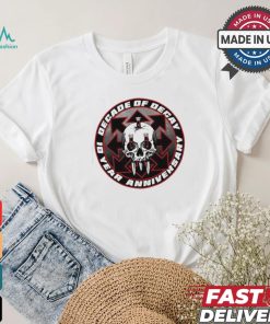 Official Skull decade of decay 10th anniversary shirt