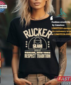 Official Slam Goods Rucker Park X Slam Harlem New York Respect Tradition Shirt