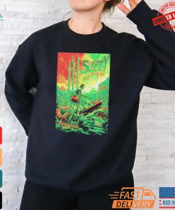 Official Slightly Stoopid August 18, 2024 Bend, OR Poster Art By Dan Mumford Shirt
