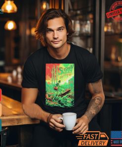 Official Slightly Stoopid August 18, 2024 Bend, OR Poster Art By Dan Mumford Shirt