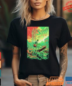 Official Slightly Stoopid August 18, 2024 Bend, OR Poster Art By Dan Mumford Shirt