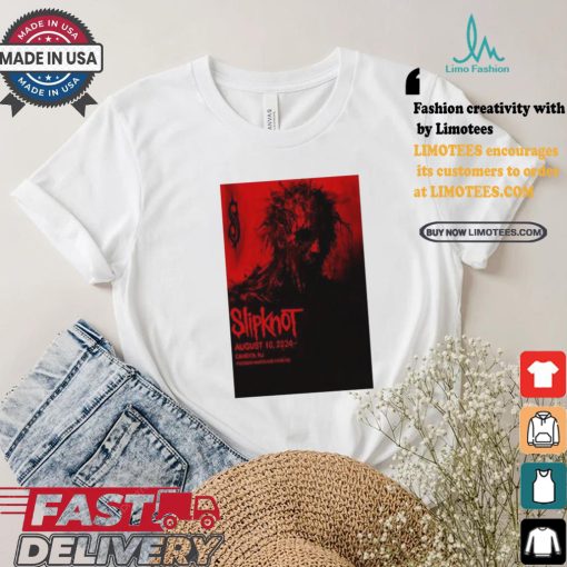 Official Slipknot Aug 10 2024 Freedom Mortgage Pavilion in Camden NJ Poster Unisex T Shirt