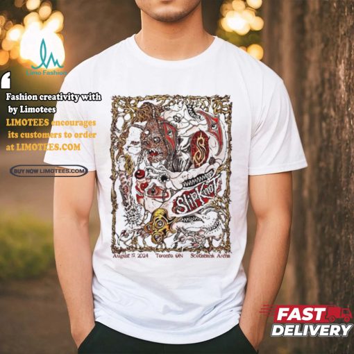 Official Slipknot Scotiabank Arena Toronto On August 17 2024 shirt