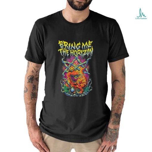 Official Smoking Dinosaur Bring Me The Horizon T Shirt