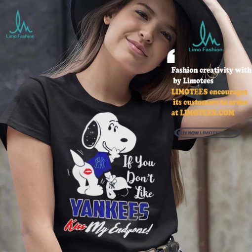 Official Snoopy New York Yankees For MLB Fans T Shirt
