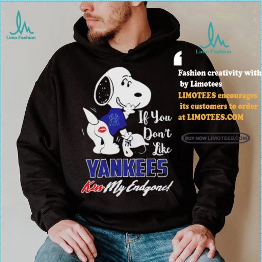Official Snoopy New York Yankees For MLB Fans T Shirt