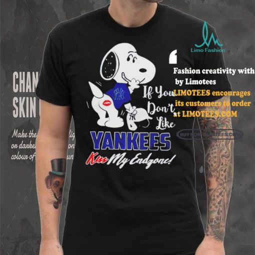 Official Snoopy New York Yankees For MLB Fans T Shirt