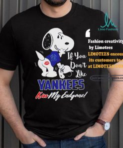 Official Snoopy New York Yankees For MLB Fans T Shirt