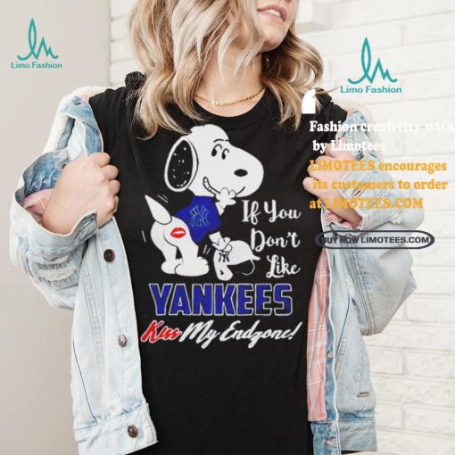Official Snoopy New York Yankees For MLB Fans T Shirt