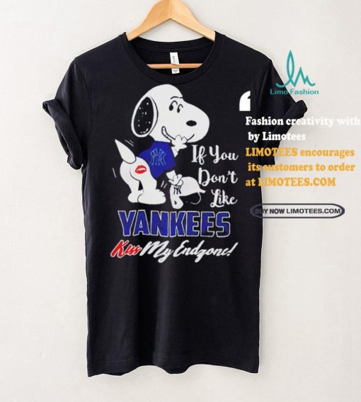 Official Snoopy New York Yankees For MLB Fans T Shirt