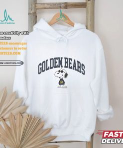 Official Snoopy Peanuts x California Bears Joe College Painting t shirt