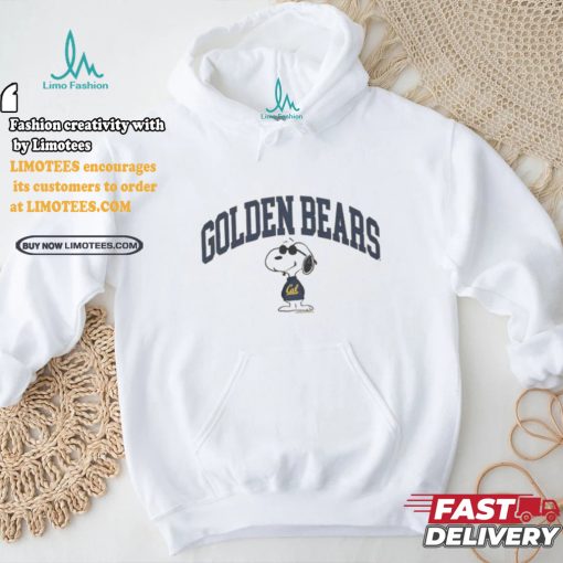 Official Snoopy Peanuts x California Bears Joe College Painting t shirt