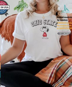 Official Snoopy Peanuts x Ohio State Joe t shirt