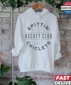 Official Spittin Chiclets Since MMXVI Hockey Club Helmet t shirt