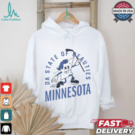 Official State Of Beauties Minnesota Hockey T shirt