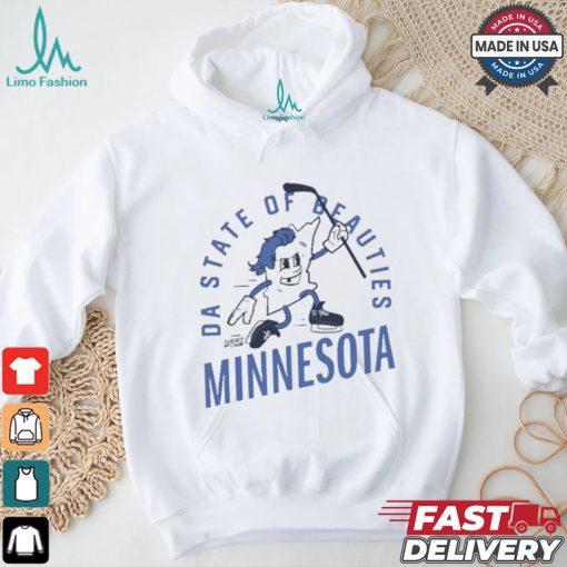 Official State Of Beauties Minnesota Hockey T shirt