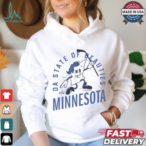 Official State Of Beauties Minnesota Hockey T shirt